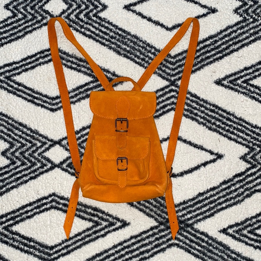 Suede Mini Backpack | OS